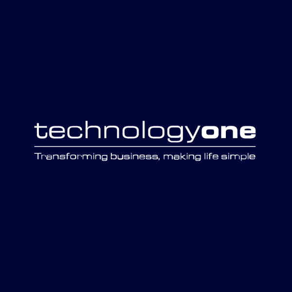 TechnologyOne Dark Logo with Tagline